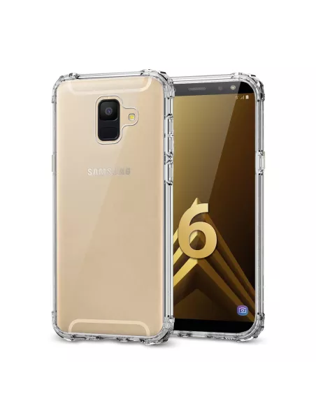 Samsung Galaxy A6 Pack Coque antichocs + Protection écran 9H | Ibroz