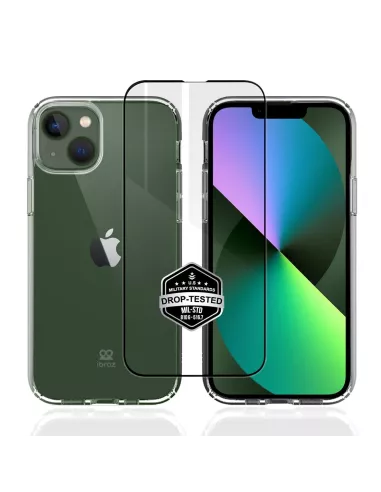iPhone 13 Ultra Clear Shockproof Case with Tempered Glass