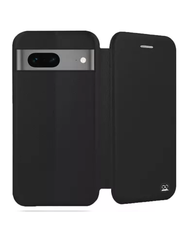 Google Pixel 7 Etui Cuir Folio Clam - Noir | Ibroz