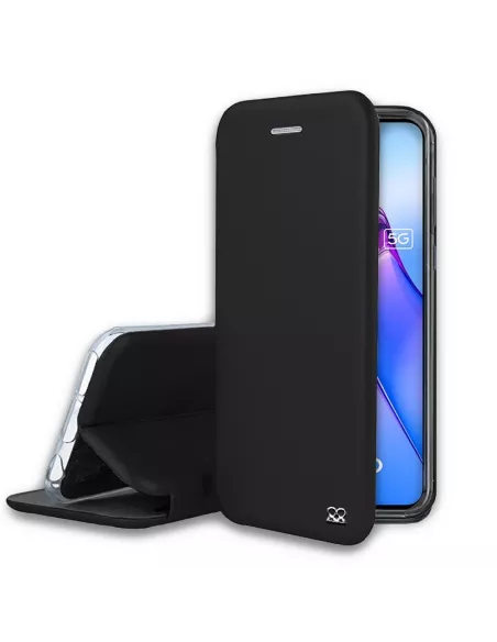 ibroz black leather case Oppo Reno 8 Pro
