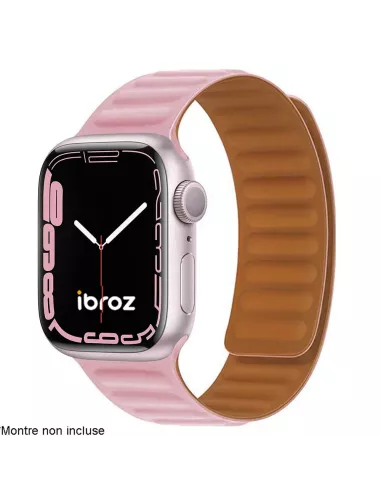 Silicone Wristband with Magnetic Clasp Apple watch 8, 7, 6, SE, 5...