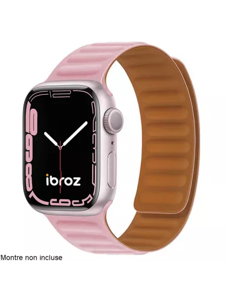 Bracelet Silicone à Fermeture Magnétique Apple watch 8, 7, 6, SE, 5...