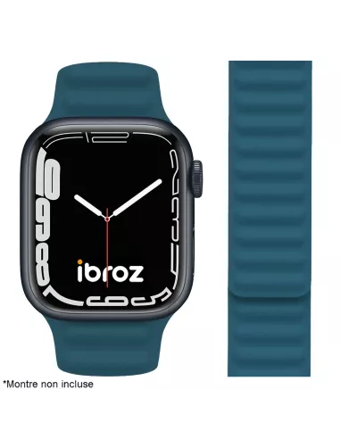 Bracelet Silicone à Fermeture Magnétique Apple watch 8, 7, 6, SE, 5...