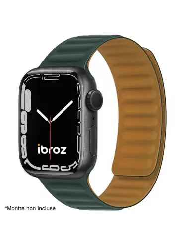 Bracelet Silicone à Fermeture Magnétique Apple watch 8, 7, 6, SE, 5...