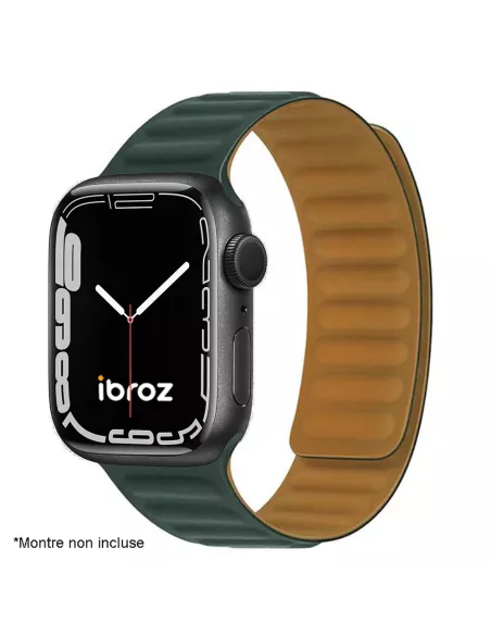 Silicone Wristband with Magnetic Clasp Apple watch 8, 7, 6, SE, 5...
