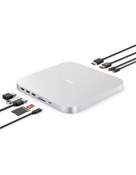 Dock HUB MAC Mini MC25 Pro MAX Extension Mémoire 9 en 1 - SATA SSD ...