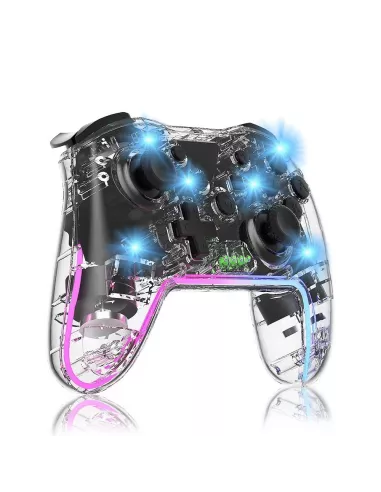 Manette de Jeu Lumineuse Controleur PRO HD Vibes sans fil pour Nint...