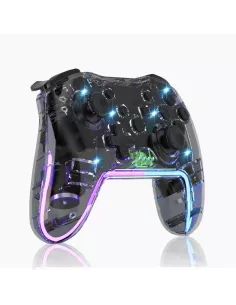 Manette de Jeu Lumineuse Controleur PRO HD Vibes sans fil pour Nint...