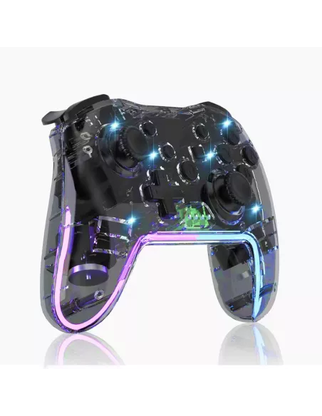 Manette de Jeu Lumineuse Controleur PRO HD Vibes sans fil pour Nint...
