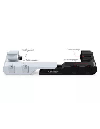 Station socle de charge 6 en 1 pour manettes Joy-con et Nintendo Sw...