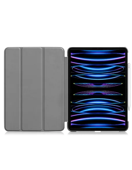 Etui Cuir Smart Folio Cover pour iPad Pro 11" (1ᵉ, 2ᵉ, 3ᵉ, 4ᵉ Génér...