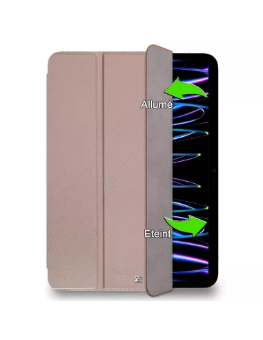 Etui Cuir Smart Folio Cover pour iPad Pro 11" (1ᵉ, 2ᵉ, 3ᵉ, 4ᵉ Génér...