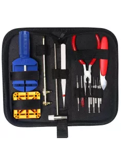 ibroz-Trousse à Outils de démontage, réduction de maillon, changement de piles pour montres et bracelets montres acier