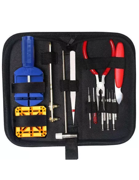 ibroz-Trousse à Outils de démontage, réduction de maillon, changement de piles pour montres et bracelets montres acier