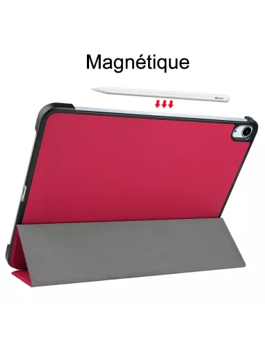Leather Smart Folio Cover for iPad 10.9" (10ᵉ Generation) - Pink...