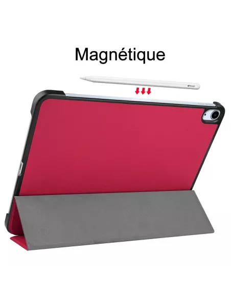 Leather Smart Folio Cover for iPad 10.9" (10ᵉ Generation) - Pink...