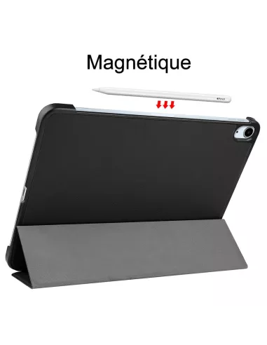 Leather Smart Folio Cover for iPad 10.9" (10ᵉ Generation) - Black...