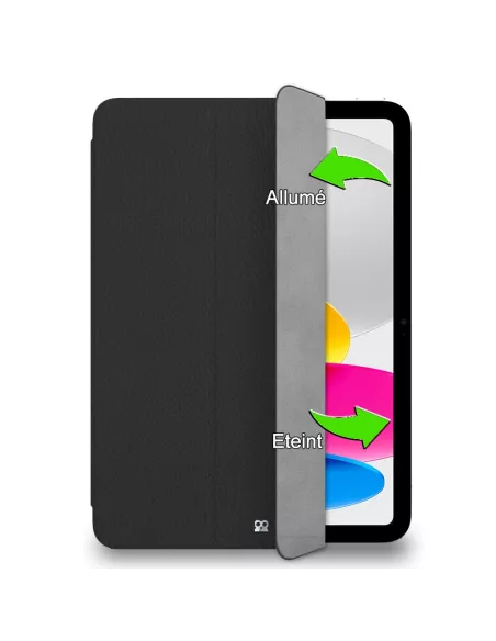 Leather Smart Folio Cover for iPad 10.9" (10ᵉ Generation) - Black...
