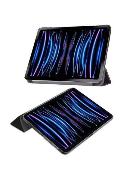 Etui Cuir Smart Folio Cover pour iPad 10.9" (10ᵉ Génération) - Noir...