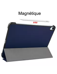 ibroz Leather Smart Folio Cover for iPad 10.9" (10ᵉ Generation) - navy blue 2