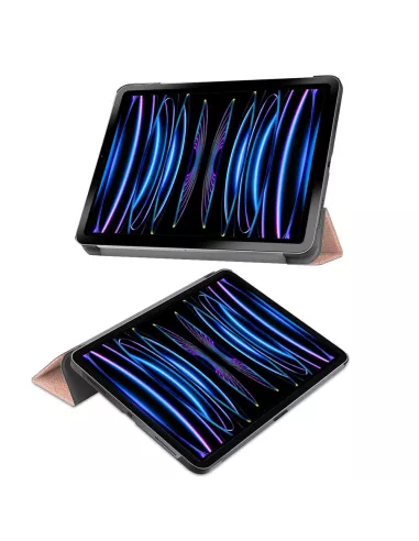 Leather Smart Folio Cover for iPad 10.9" (10ᵉ Generation) - Pink...