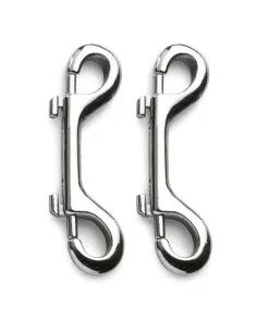 Lot de 2 Doubles mousquetons pour plongeurs et autres | Ibroz