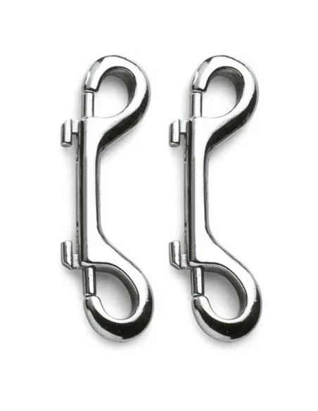 Set of 2 double carabiners for divers and others | Ibroz