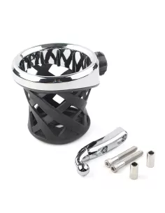 Support Cannettes et bouteilles pour Harley Road Glide, Honda Goldw...