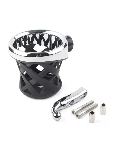 Support Cannettes et bouteilles pour Harley Road Glide, Honda Goldw...