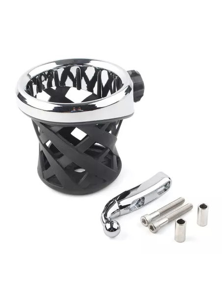 Support Cannettes et bouteilles pour Harley Road Glide, Honda Goldw...