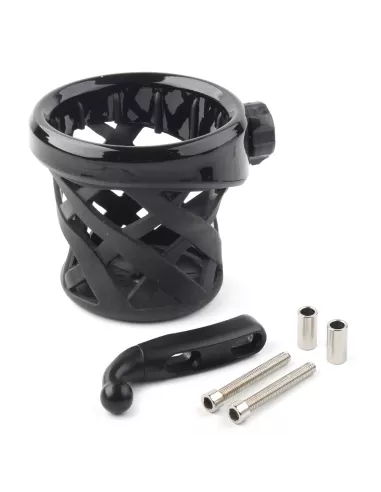 Support Cannettes et bouteilles pour Harley Road Glide, Honda Goldw...