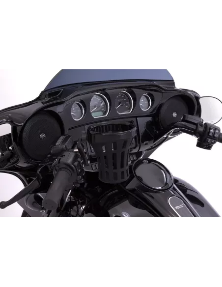 Support Cannettes et bouteilles pour Harley Road Glide, Honda Goldw...