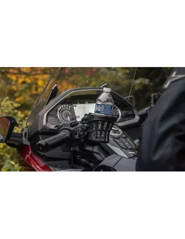 Support Cannettes et bouteilles pour Harley Road Glide, Honda Goldw...