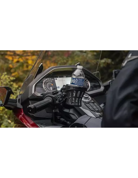 Can and bottle holders for Harley Road Glide, Honda Goldw...