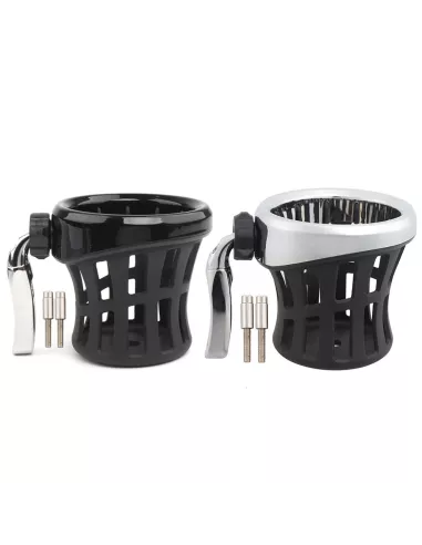 Can and bottle holders for Harley Road Glide, Honda Goldw...