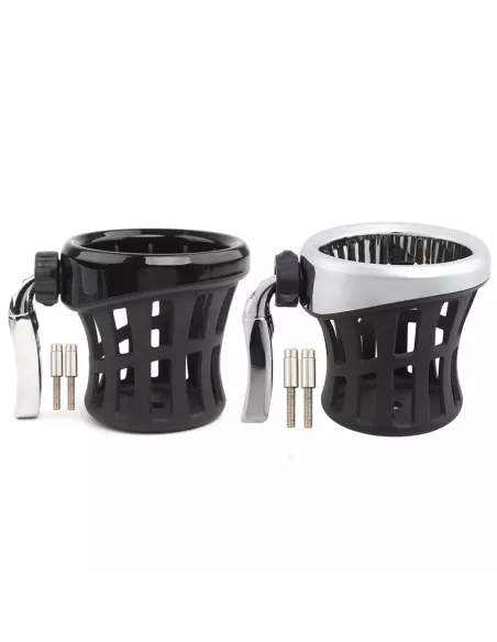 Support Cannettes et bouteilles pour Harley Road Glide, Honda Goldw...