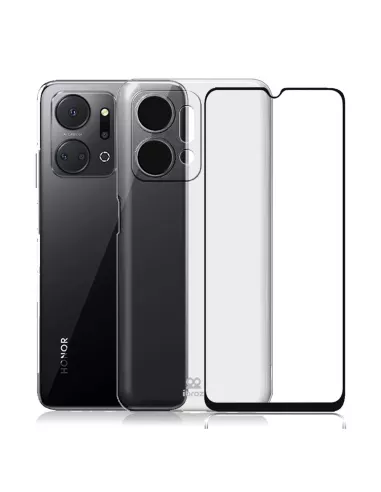 Honor X7a Pack Transparent Shockproof Shell + 9H Screen Protector | ...