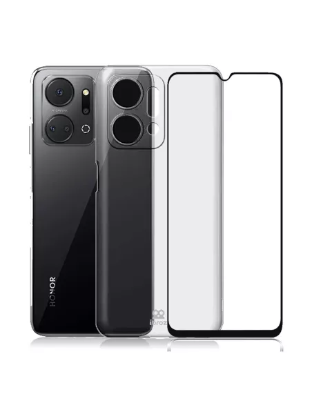Honor X7a Pack Coque Transparente Antichoc + Protection Ecran 9H | ...