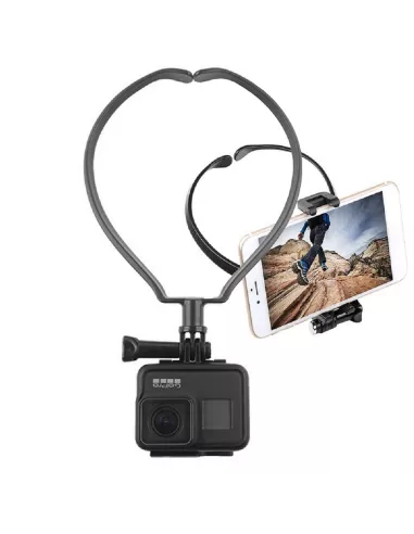Support tour de cou pour camera GoPro et smartphones | Ibroz