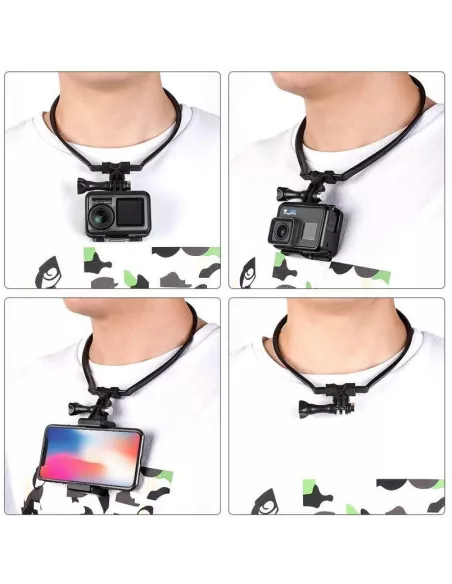Support tour de cou pour camera GoPro et smartphones | Ibroz