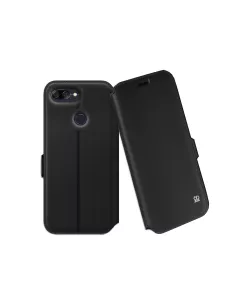 Zenfone Max Plus M1 ZB570TL Prestige Leather Folio Case - Black | Ibroz