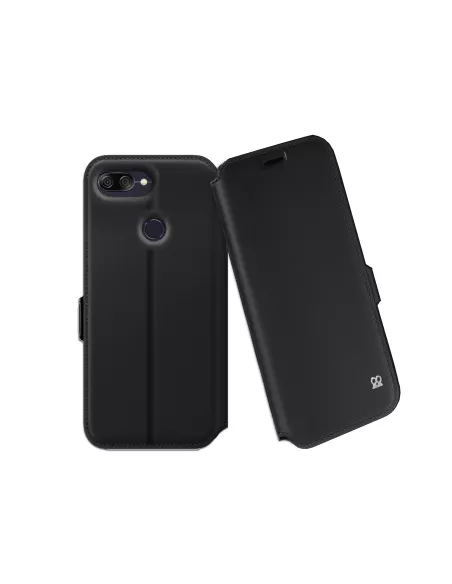 Zenfone Max Plus M1 ZB570TL Etui Folio Cuir Prestige - Noir | Ibroz