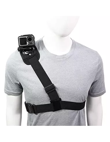 Support Harnais Latéral sur une Epaule pour caméra GoPro et autres ...