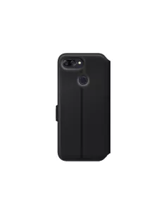 Zenfone Max Plus M1 ZB570TL Prestige Leather Folio Case - Black | Ibroz 2