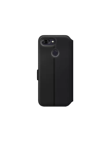 Zenfone Max Plus M1 ZB570TL Prestige Leather Folio Case - Black | Ibroz