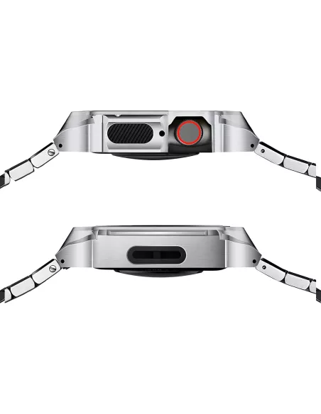 Luxury Stainless Steel Strap for Apple Watch Ultra 49mm - Silver...