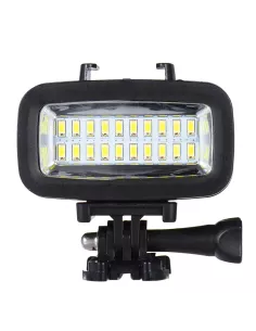 Lampe et Torche de plongée Gopro 20 Leds (IPX8 - 40 mètres) + Filtr...