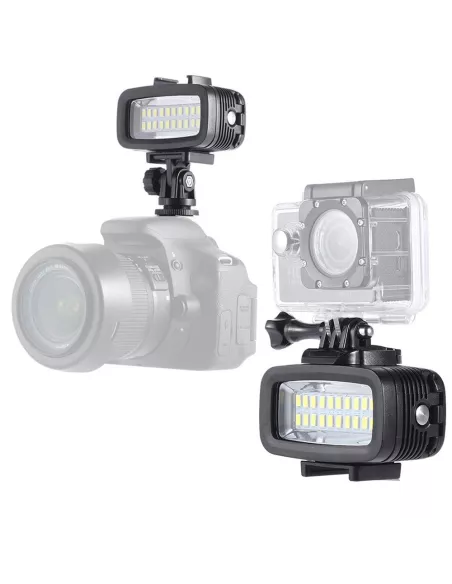 Gopro 20 Leds Diving Lamp and Torch (IPX8 - 40 meters) + Filter...