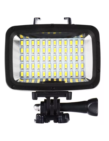 Gopro 60 Leds dive light and torch (IPX8 - 40 meters)