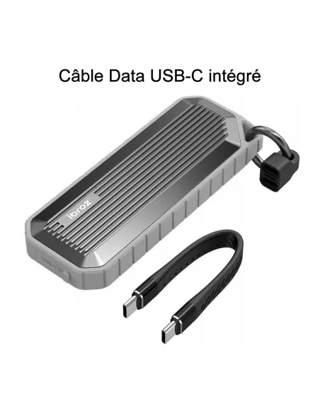 External enclosure for M.2 SSDs - NVMe / PCIe Gen3 and NGFF compatible ...